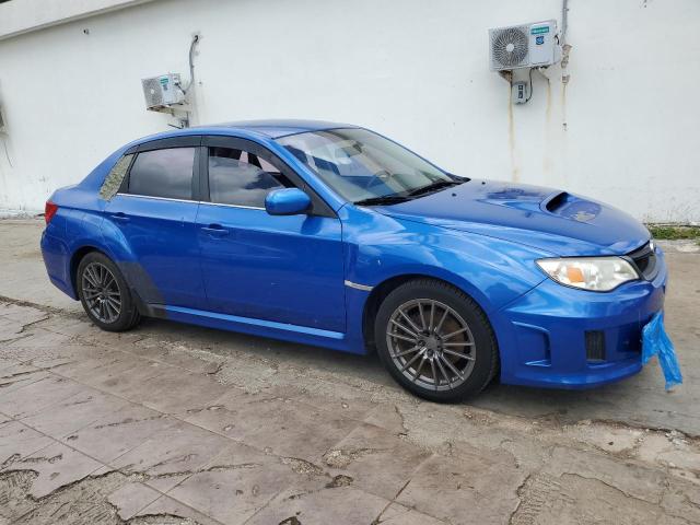 JF1GV7E64EG014672 - 2014 SUBARU IMPREZA WRX BLUE photo 4