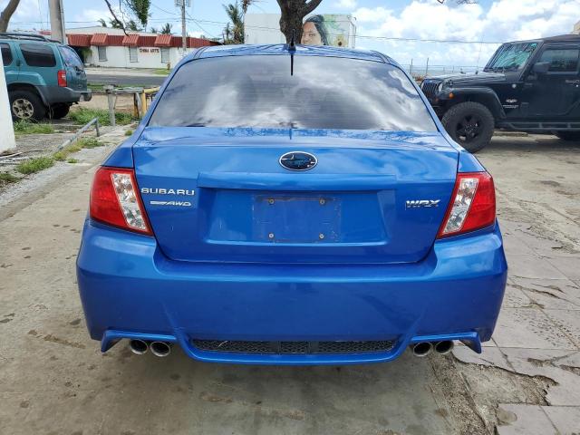 JF1GV7E64EG014672 - 2014 SUBARU IMPREZA WRX BLUE photo 6