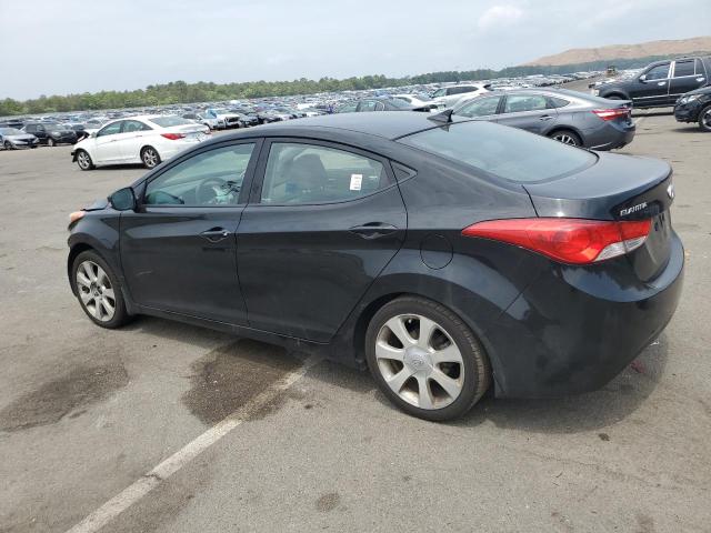 KMHDH4AE0DU697398 - 2013 HYUNDAI ELANTRA GLS BLACK photo 2