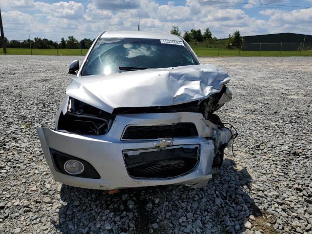 1G1JE5SB7E4219144 - 2014 CHEVROLET SONIC LTZ SILVER photo 5