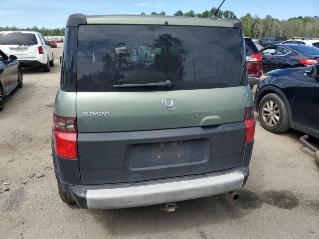 5J6YH18325L013610 - 2005 HONDA ELEMENT LX GREEN photo 6