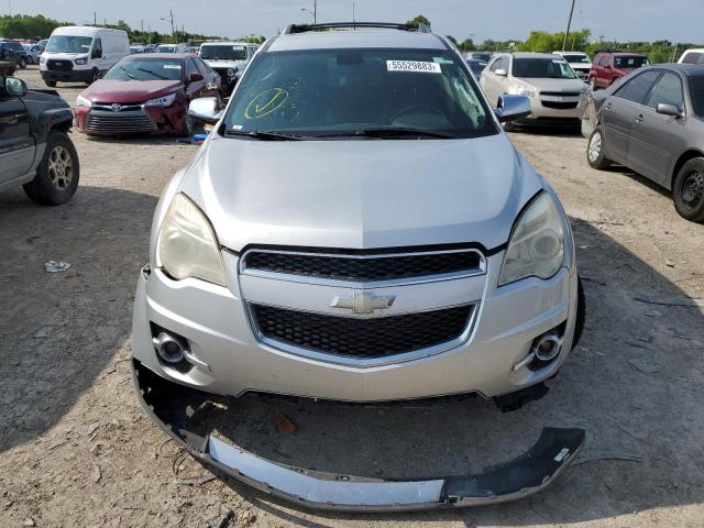 2GNALFEC6B1335697 - 2011 CHEVROLET EQUINOX LTZ SILVER photo 5