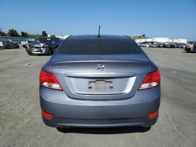 KMHCT4AE6HU313026 - 2017 HYUNDAI ACCENT SE GRAY photo 6