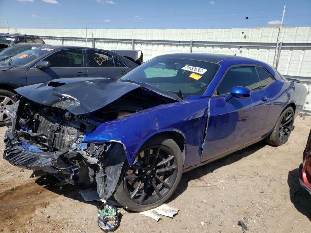 2C3CDZFJ9JH252451 - 2018 DODGE CHALLENGER R/T 392 BLUE photo 1