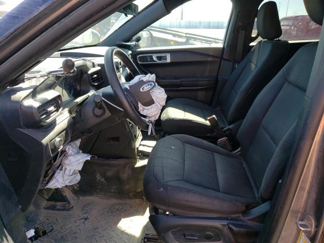 1FM5K8AB0LGB23643 - 2020 FORD EXPLORER POLICE INTERCEPTOR 灰色 照片 7