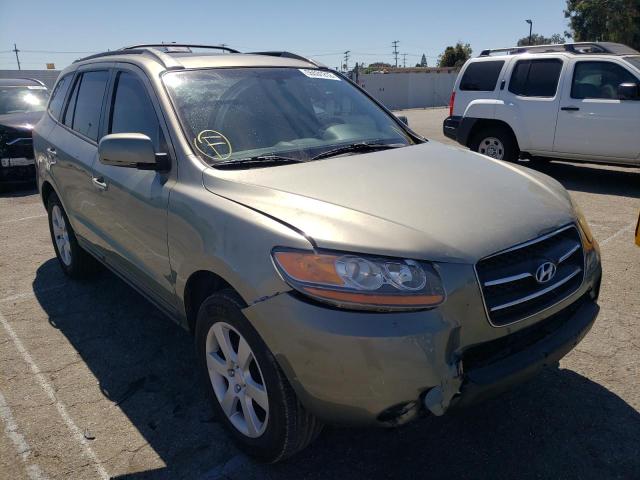 5NMSH73E29H234834 - 2009 HYUNDAI SANTA FE SE GRAY photo 1