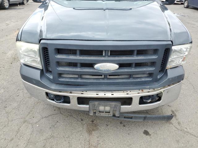 1FTNF20587EA56275 - 2007 FORD F250 SUPER DUTY BLUE photo 11