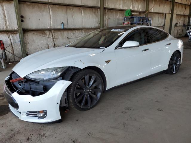 5YJSA1DP0CFP01761 - 2012 TESLA MODEL S 白色 照片 1