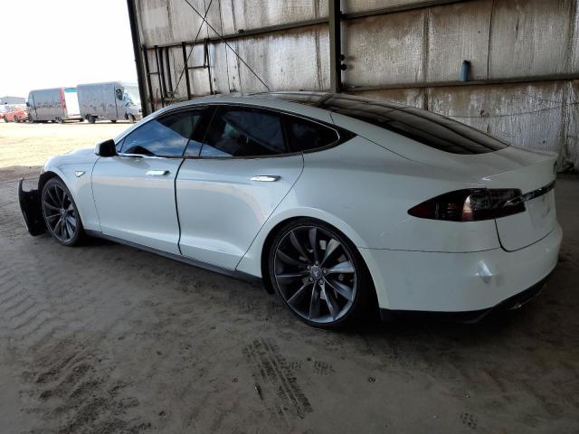 5YJSA1DP0CFP01761 - 2012 TESLA MODEL S 白色 照片 2