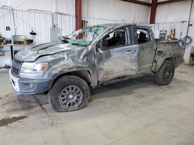1GCPTEE1XM1169169 - 2021 CHEVROLET COLORADO ZR2 GRAY photo 1
