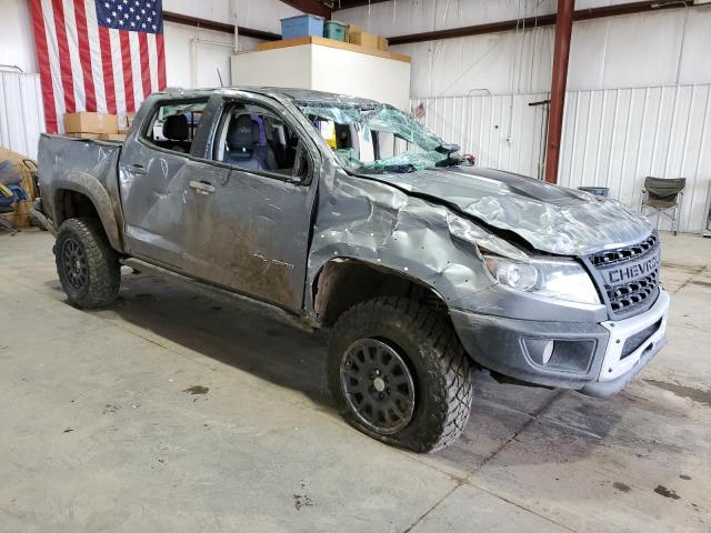 1GCPTEE1XM1169169 - 2021 CHEVROLET COLORADO ZR2 GRAY photo 4