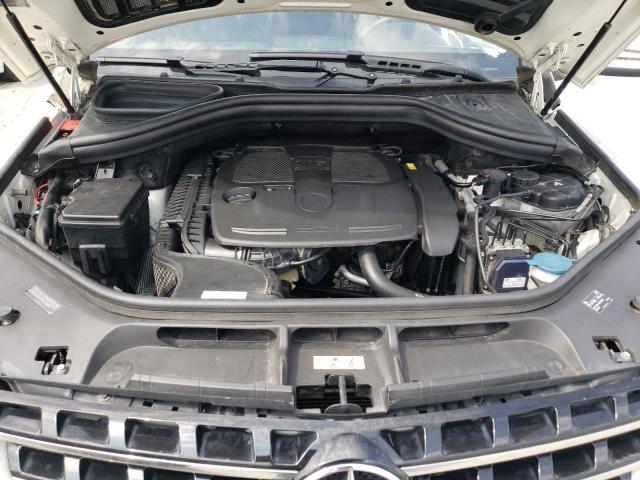 4JGDA5HB9DA104466 - 2013 MERCEDES-BENZ ML 350 4MATIC WHITE photo 12