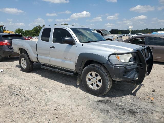 5TFTX4GNXDX018505 - 2013 TOYOTA TACOMA PRERUNNER ACCESS CAB SILVER photo 4