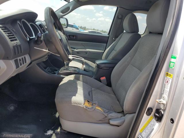 5TFTX4GNXDX018505 - 2013 TOYOTA TACOMA PRERUNNER ACCESS CAB SILVER photo 7