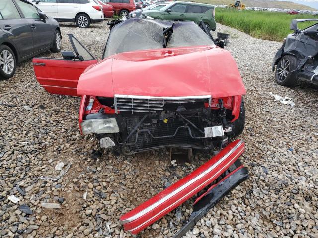 1G6VS3382NU125944 - 1992 CADILLAC ALLANTE RED photo 5