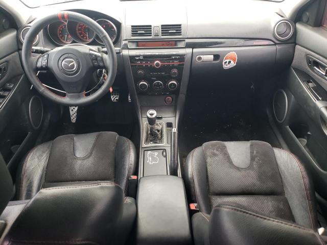 JM1BK34M181148830 - 2008 MAZDA SPEED 3 WHITE photo 8