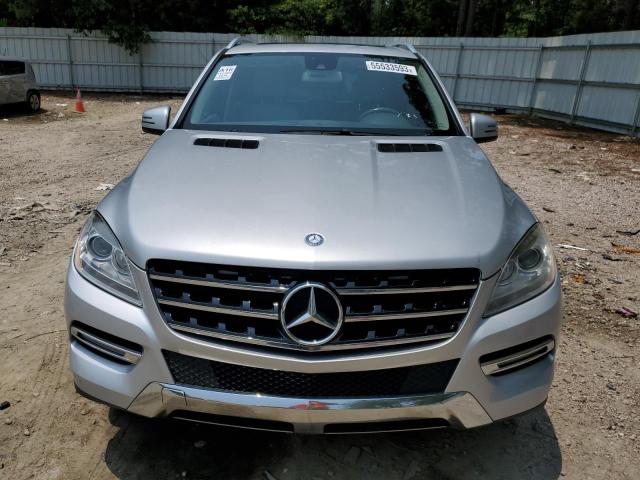 4JGDA5HBXEA292559 - 2014 MERCEDES-BENZ ML 350 4MATIC SILVER photo 5