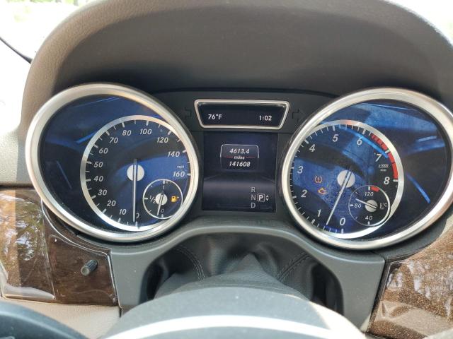 4JGDA5HBXEA292559 - 2014 MERCEDES-BENZ ML 350 4MATIC SILVER photo 9