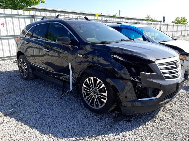 1GYKNCRS1HZ142990 - 2017 CADILLAC XT5 PREMIUM LUXURY GRAY photo 4