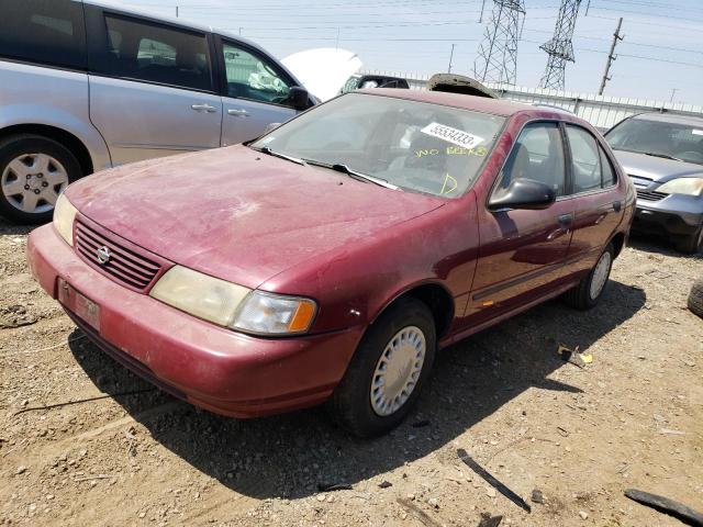 3N1AB41D1VL012405 - 1997 NISSAN SENTRA XE RED photo 1