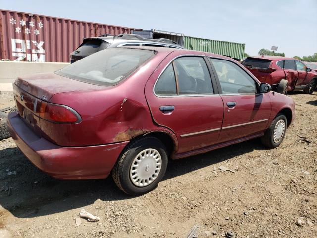 3N1AB41D1VL012405 - 1997 NISSAN SENTRA XE RED photo 3