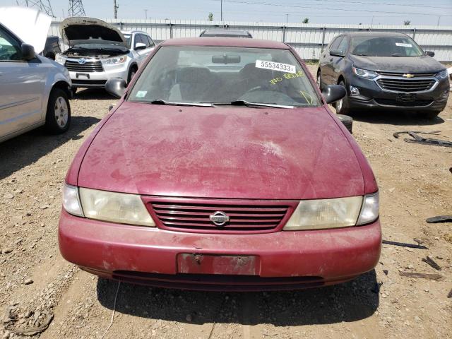 3N1AB41D1VL012405 - 1997 NISSAN SENTRA XE RED photo 5