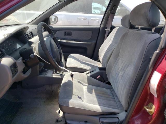 3N1AB41D1VL012405 - 1997 NISSAN SENTRA XE RED photo 7