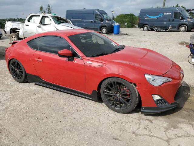 JF1ZNAA1XD1725908 - 2013 TOYOTA SCION FR-S RED photo 4