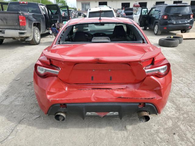 JF1ZNAA1XD1725908 - 2013 TOYOTA SCION FR-S RED photo 6