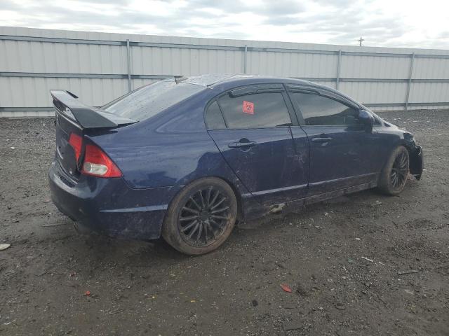 1HGFA16508L049405 - 2008 HONDA CIVIC LX BLUE photo 3