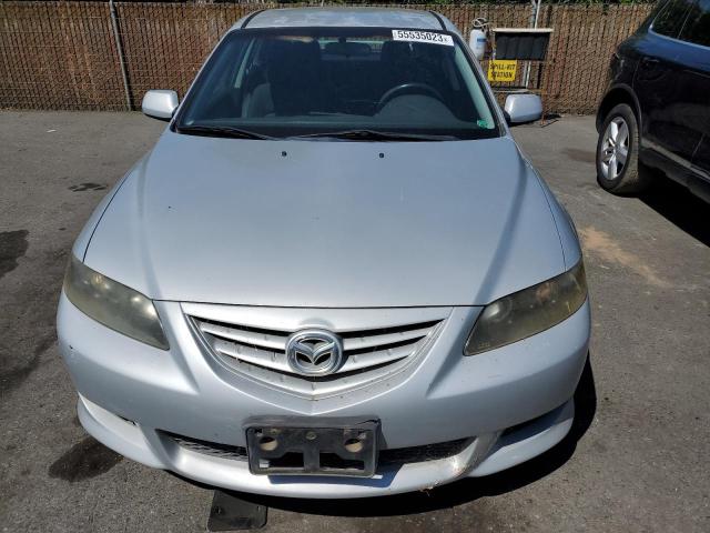 1YVHP84D855M12505 - 2005 MAZDA 6 S SILVER photo 5