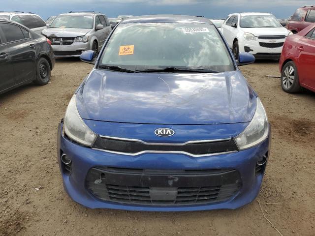 3KPA34AB4JE000353 - 2018 KIA RIO EX BLUE photo 5