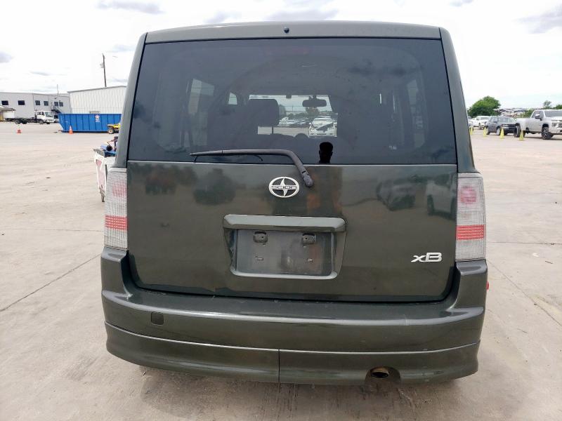 JTLKT324740167810 - 2004 TOYOTA SCION XB GREEN photo 6
