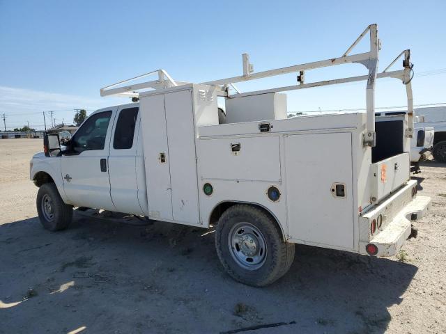 1FD8X3BT7EEA04284 - 2014 FORD F350 SUPER DUTY WHITE photo 2