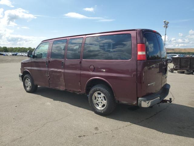 1GNFH15T241102421 - 2004 CHEVROLET EXPRESS PA BURGUNDY photo 2