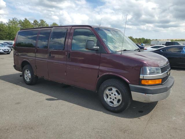 1GNFH15T241102421 - 2004 CHEVROLET EXPRESS PA BURGUNDY photo 4