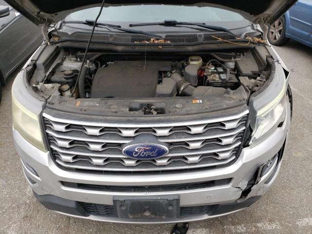 1FM5K8F80GGB87930 - 2016 FORD EXPLORER LIMITED SILVER photo 11