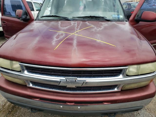 1GNEC16Z92J331902 - 2002 CHEVROLET SUBURBAN C1500 BURGUNDY photo 7