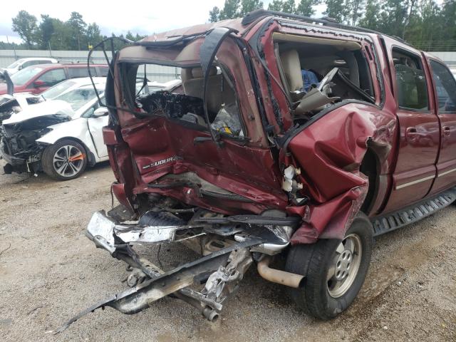 1GNEC16Z92J331902 - 2002 CHEVROLET SUBURBAN C1500 BURGUNDY photo 9