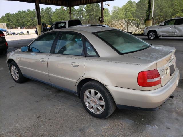 WAUCB28D9XA228753 - 1999 AUDI A4 1.8T QUATTRO TAN photo 2