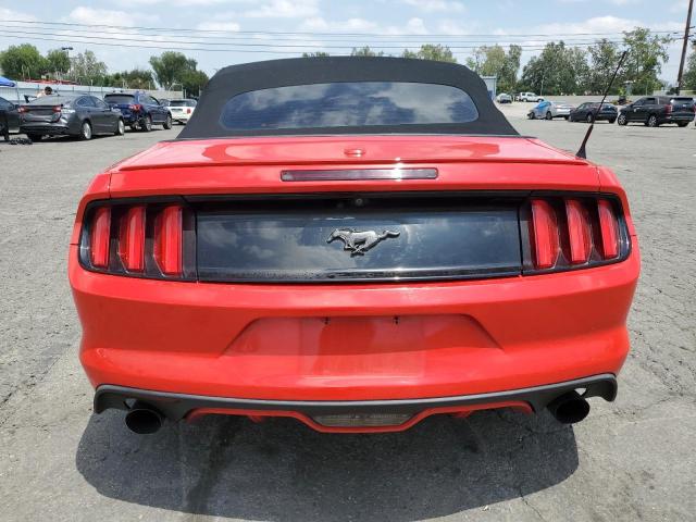 1FATP8UHXH5204414 - 2017 FORD MUSTANG RED photo 6