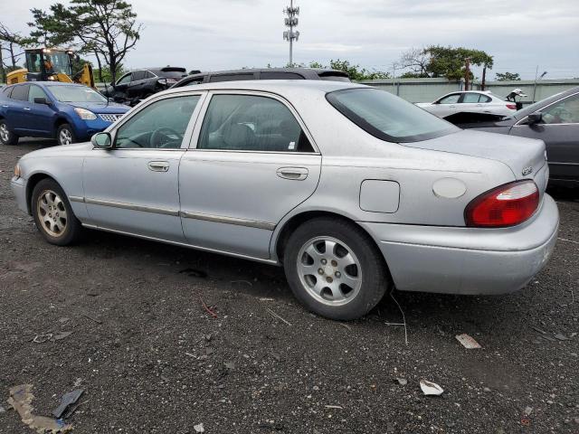 1YVGF22C125288241 - 2002 MAZDA 626 LX SILVER photo 2