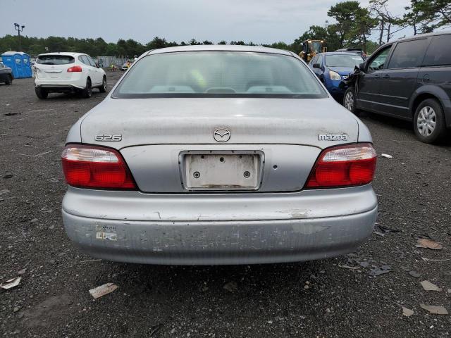 1YVGF22C125288241 - 2002 MAZDA 626 LX SILVER photo 6