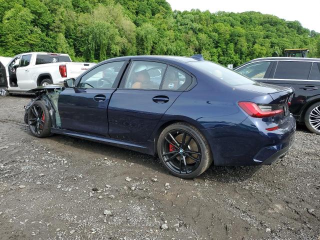 WBA5U9C01MFL58797 - 2021 BMW M340XI BLUE photo 2