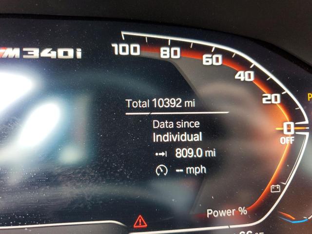 WBA5U9C01MFL58797 - 2021 BMW M340XI BLUE photo 9