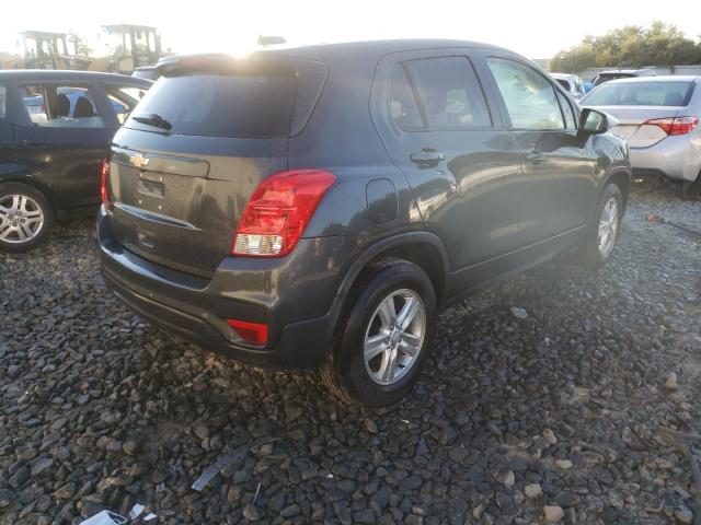 3GNCJKSB9KL250547 - 2019 CHEVROLET TRAX LS CHARCOAL photo 4