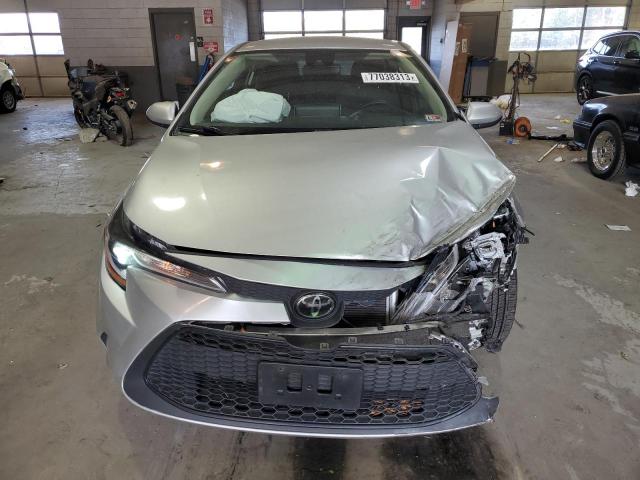 JTDEPRAE6LJ047080 - 2020 TOYOTA COROLLA LE SILVER photo 5