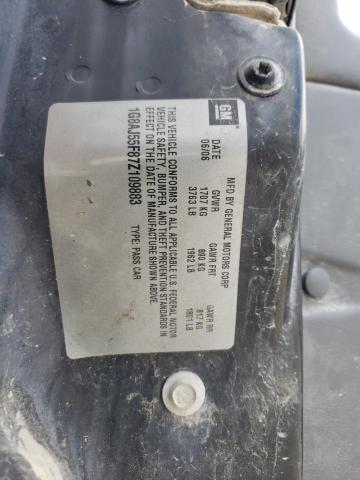 1G8AJ55F87Z109883 - 2007 SATURN ION LEVEL 2 GRAY photo 12