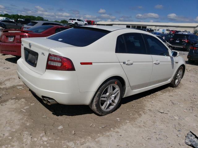 19UUA66227A047949 - 2007 ACURA TL WHITE photo 3