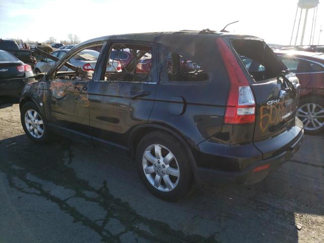 JHLRE48797C079441 - 2007 HONDA CR-V EXL BLACK photo 2